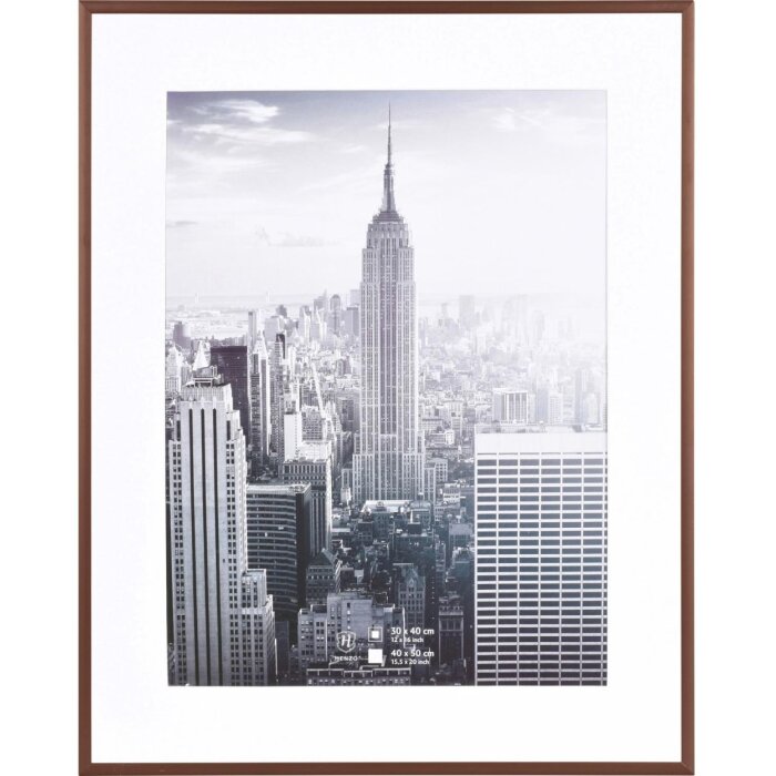 Henzo cadre alu Manhattan 40x50 cm bronze