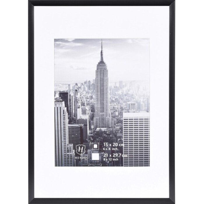 Henzo cadre alu Manhattan 21x30 cm noir