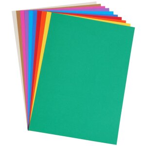 Papier à dessin couleur 20 feuilles A4 120g