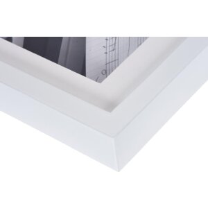 Henzo Piano cadre photo en bois 15x20 cm blanc