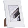 Cadre photo bois PIANO blanc 20x30 cm effet 3D