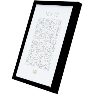 Cadre plastique S011 noir 60x80 cm