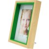 Cadre en bois S40BH vert 20x30 cm