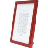 Cadre en bois S41J Deknudt 30x45 cm rouge