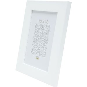 Cadre plastique Deknudt S42P blanc clair 13x13 cm