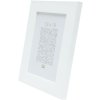 Cadre plastique Deknudt S42P blanc clair 13x13 cm