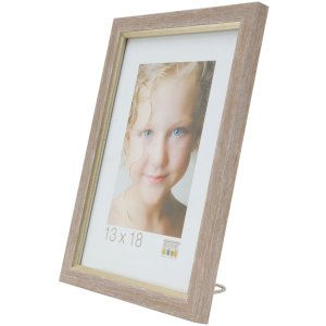 Cadre plastique S46A beige 15x20 cm