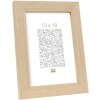 Cadre en bois S46BH chêne clair 10x15 cm