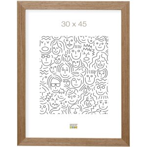 Cadre en bois S46BH brun-gris 13x13 cm