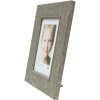 Cadre en bois Deknudt S48SC7 gris-beige 15x15 cm