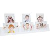 Cadre double S68AK1 blanc 6 photos 10x15 cm