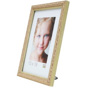 Cadre photo ornemental S95L 10x15 cm or