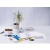 Carton photo HERMA A4 blanc 230x297 avec feuille de protection 250 feuilles