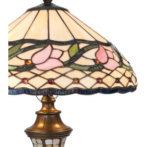 LumiLamp 5LL-5774 Lampe de table Tiffany Ø 40x60...