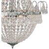 Lustre Ø 50 cm en verre-fer - 5LL-CR91 Clayre Eef