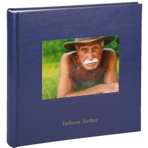 HNFD Album photo KOLARA bleu 30x30 cm avec votre photo +...