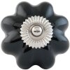 Clayre & Eef Bouton de meuble Ø 4 cm noir - 63511