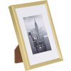 Cadre photo alu Manhattan 10x15 cm or