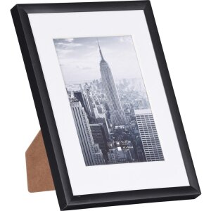 Cadre alu Manhattan 13x18 cm noir