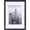 Cadre alu Manhattan 13x18 cm noir