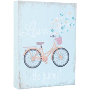 Plaque de texte Romantic - 6H1250 Clayre Eef bleu