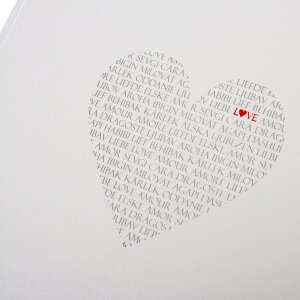 Goldbuch Album de mariage Love 29,5x31 cm 60 pages blanches