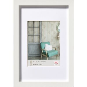 Walther cadre en bois Stockholm blanc 20x30 cm avec...