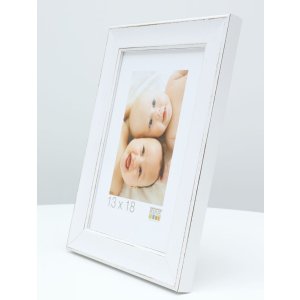 Cadre en bois S45YF 30x30 cm blanc