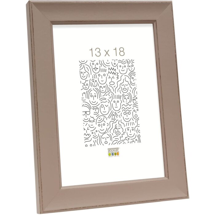 Cadre en bois S45YF 15x20 cm beige