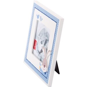 Semmelbunny Baby cadre portrait bleu pour 1 photo 10x10 cm