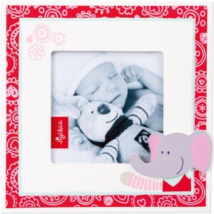 Ele Bele Baby Cadre-portrait rouge pour 1 photo 10x10 cm