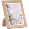 Henzo cadre photo Modern brun moyen 15x20 cm avec passe-partout 10x15 cm