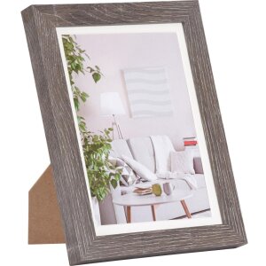 Cadre photo Moderne 15x20 cm gris foncé