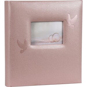 Henzo Album de mariage Perle rose 28x30,5 cm 60 pages...