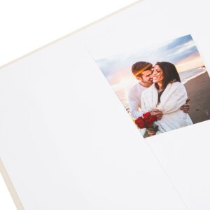 Goldbuch album photo STYLE beige 30x31 cm 60 pages blanches