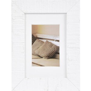 Henzo cadre en bois Driftwood 10x15 cm blanc avec...