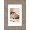 Cadre en bois Henzo Driftwood brun moyen 10x15 cm avec passe-partout 7x10 cm