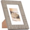 Cadre en bois Henzo Driftwood brun moyen 10x15 cm avec passe-partout 7x10 cm