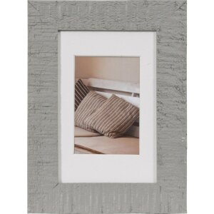 Cadre en bois Driftwood 10x15 cm gris