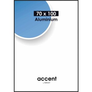 Nielsen Accent cadre alu 70x100 cm noir mat