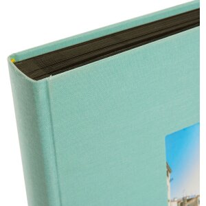 Goldbuch Album photo Bella Vista aqua 30x31 cm 60 pages noires