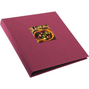 Goldbuch Album photo Bella Vista fuchsia 30x31 cm 60 pages noires