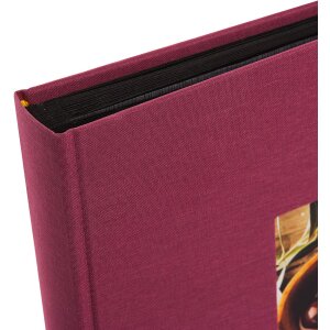 Goldbuch Album photo Bella Vista fuchsia 30x31 cm 60 pages noires