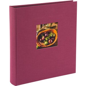 Goldbuch Album photo Bella Vista fuchsia 30x31 cm 60 pages noires