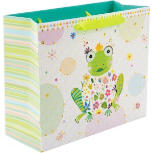 Goldbuch sac cadeau HAPPY FROG 27x33 cm