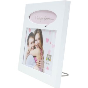 Cadre photo S68LK1E2T blanc bois 10,0 x15,0 cm