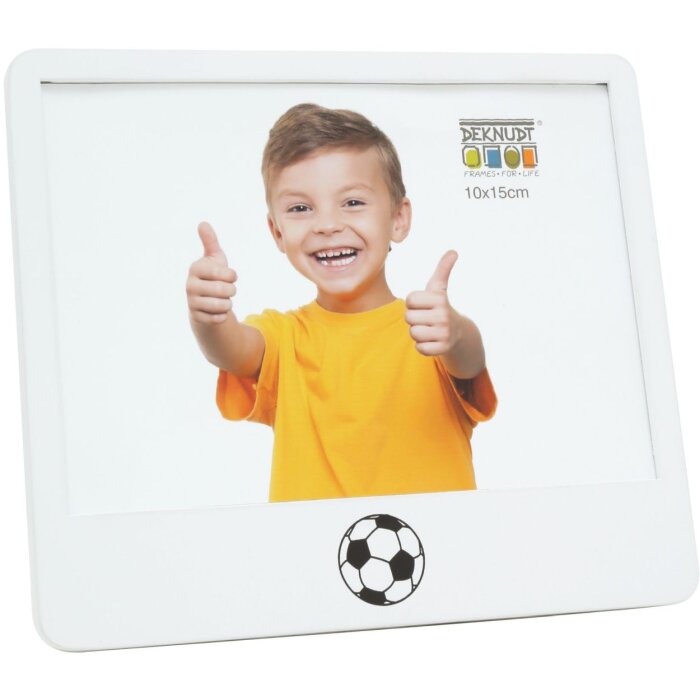 Cadre photo S68KK1E1G blanc bois 10,0 x15,0 cm