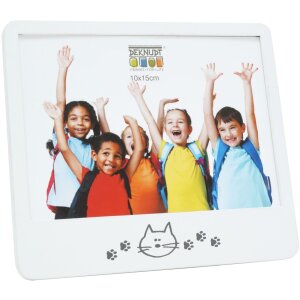 Cadre photo S68KK1E1F blanc bois 10,0 x15,0 cm