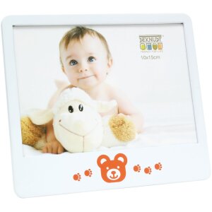 Cadre photo S68KK1E1E blanc bois 10,0 x15,0 cm