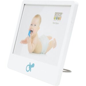 Cadre photo S68KK1E1D blanc bois 10,0 x15,0 cm